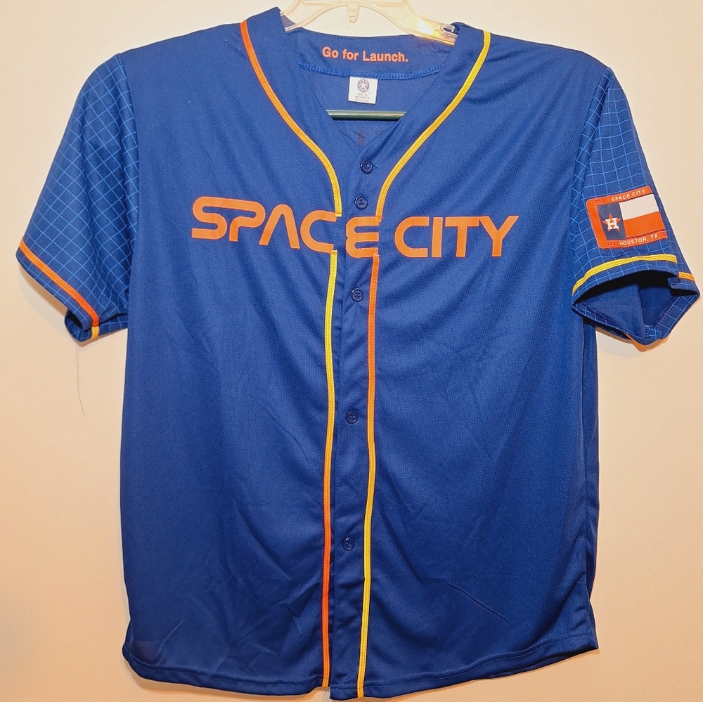 Houston Astros Space City Jersey Kyle Tucker Stadium Giveaway King Tuck #30 XL